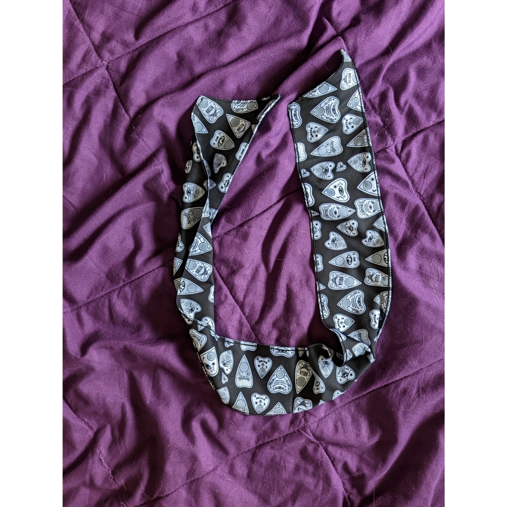 Ouija themed headscarf